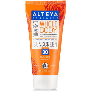 Organic Whole Body Sunscreen - SPF30