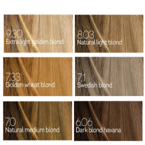 Nutricolordelicato Permanent Hair Dye - Colour Chart