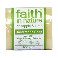 Faith In Nature - Pineapple & Lime Hand Made Soap