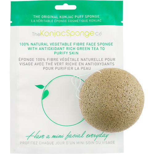 Facial Puff Sponge With Green Tea