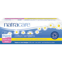 Natracare - Organic Cotton Tampons - Super Plus