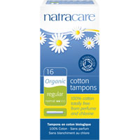 Natracare - Organic All Cotton Tampons (with applicator) - Regular