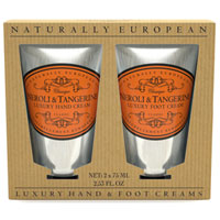 Naturally European - Neroli & Tangerine Luxury Hand & Foot Cream Gift Pack
