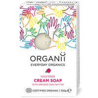 Organii - Cream Soap -  Rose & Geranium