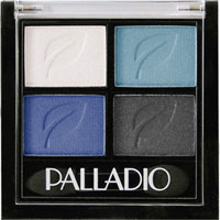 Palladio - Herbal Eyeshadow Quad - Blue Suede