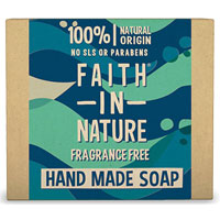 Faith In Nature - Unfragranced Hand Made Soap with Seaweed