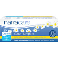Natracare - Organic All Cotton Tampons - Super